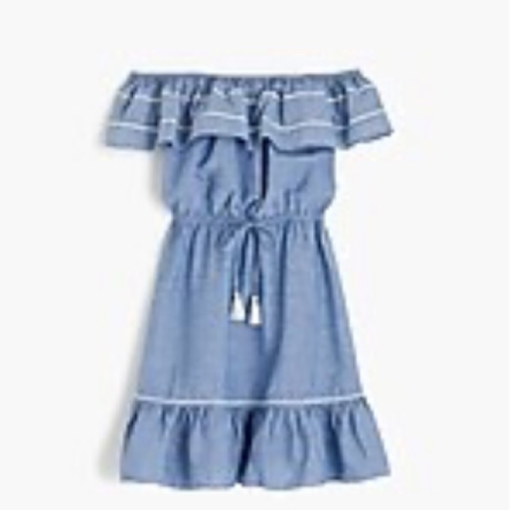 J. Crew Off the Shoulder Beach Dress. Size Small.